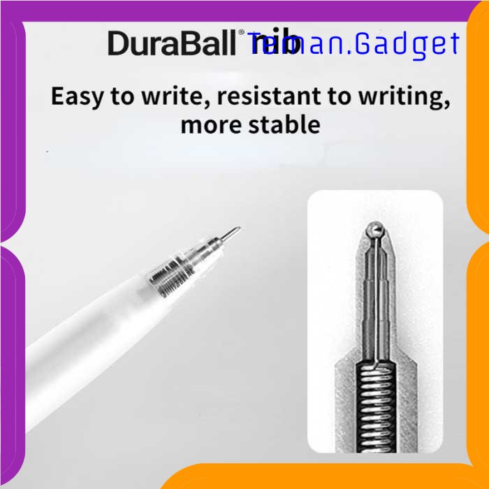 TG - ATK KACO Isi Refill Pena Pulpen Gel 0.5mm Tinta Hitam 5PCS for KACO Turbo - K1618