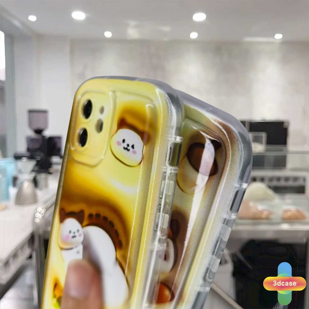 Compatible For Case IPhone 13 12 11 14 PRO MAX 6 7 6S 8 14 Plus X XR XS MAX 11 12 13 Se 2020 6SPlus 7Plus 6Plus 8Plus 14Plus XSMAX Cartoon  Squirrel Silicone Soap Case