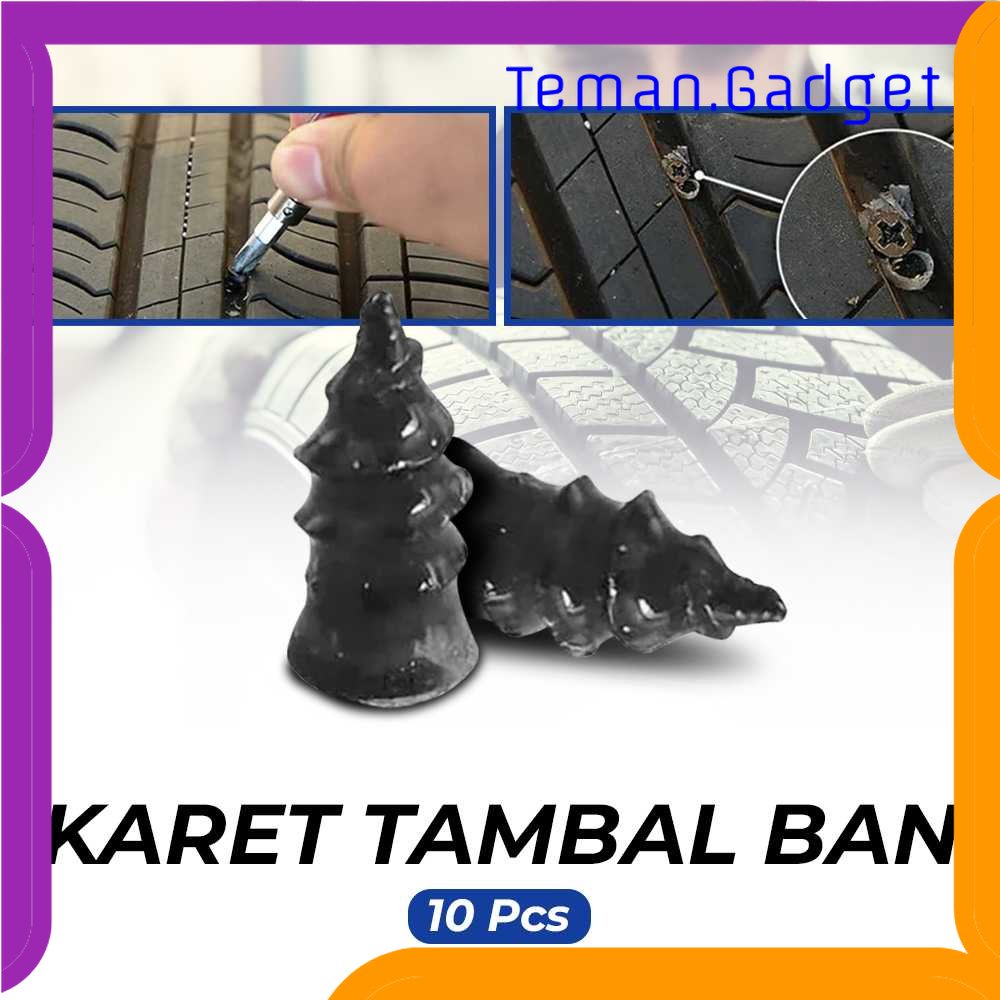 TG - OTO MUQZI Karet Tambal Ban Rubber Stud Tire Fast Repair 10 PCS - LN122