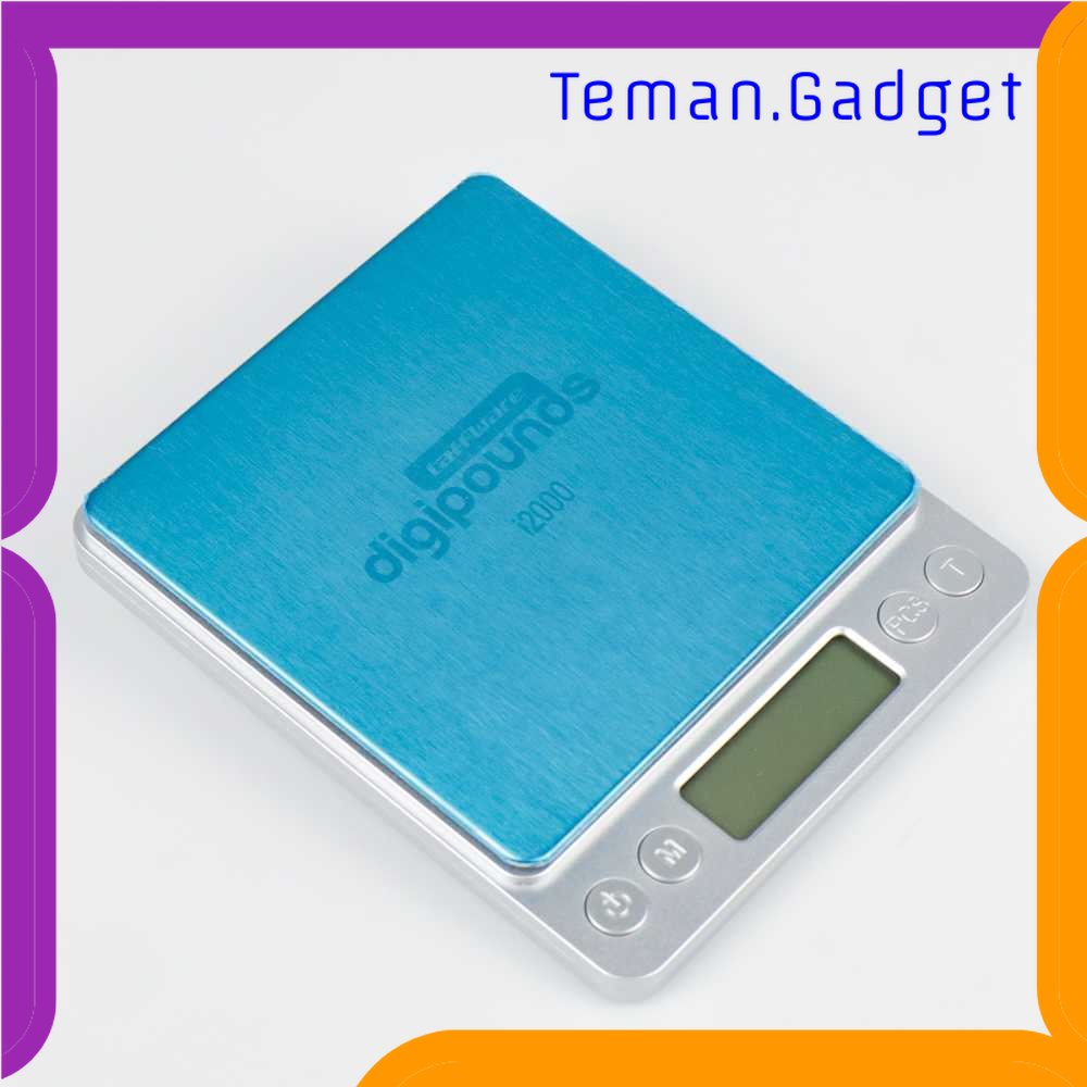 TG - DPR Taffware Digipounds Timbangan Dapur Mini Digital Scale - i2000