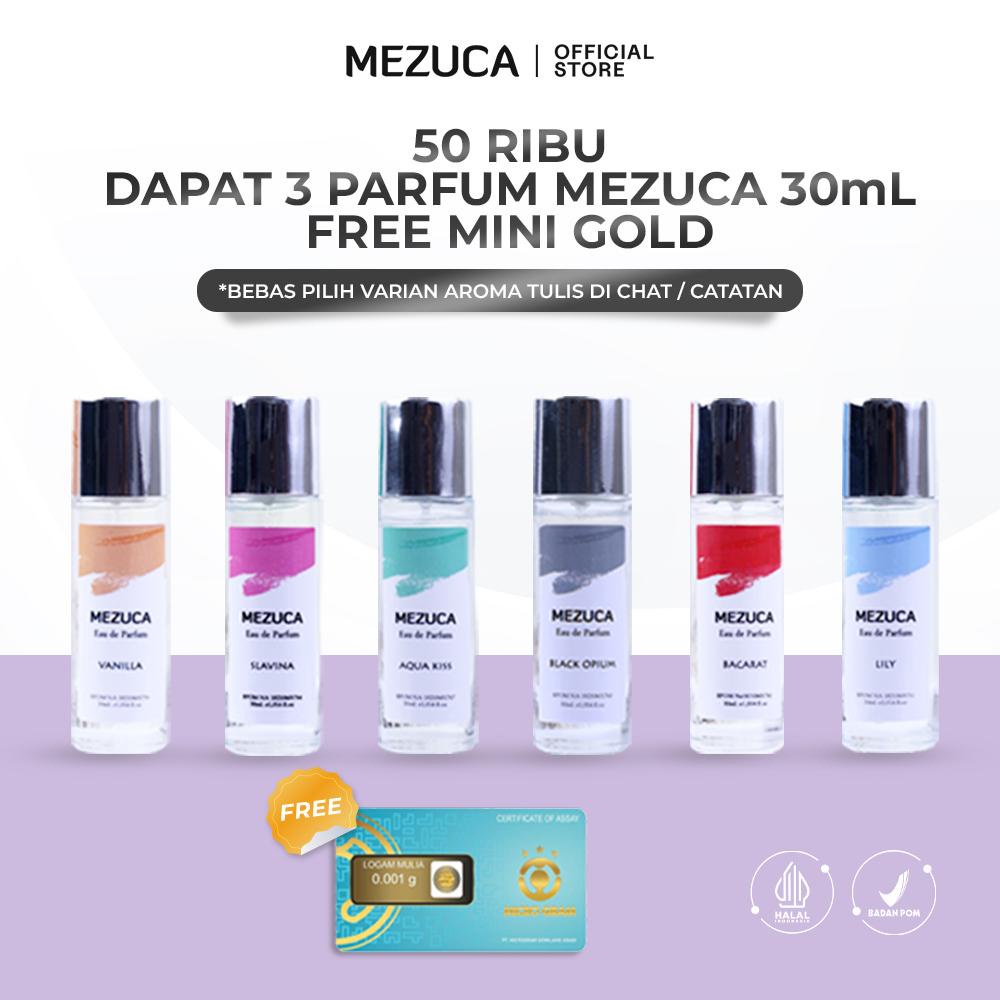 BELI 1 GRATIS 2 Parfum Mezuca BPOM Gratis Mini Gold DAPAT 3 PARFUM