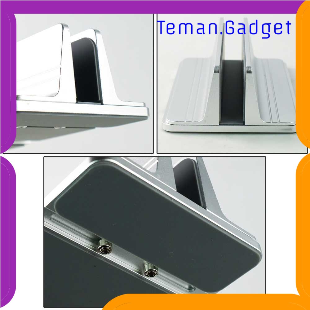 TG - KMP Dudukan Laptop Vertical Stand Holder Aluminium Adjustable - AF-26D