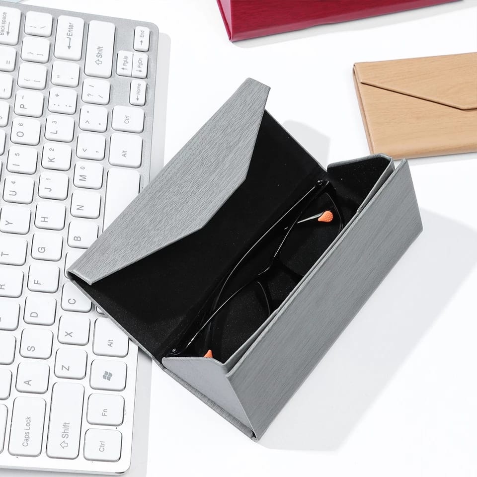 Jaya KOTAK KACAMATA LIPAT kulit box kacamata hardcase kacamata K026