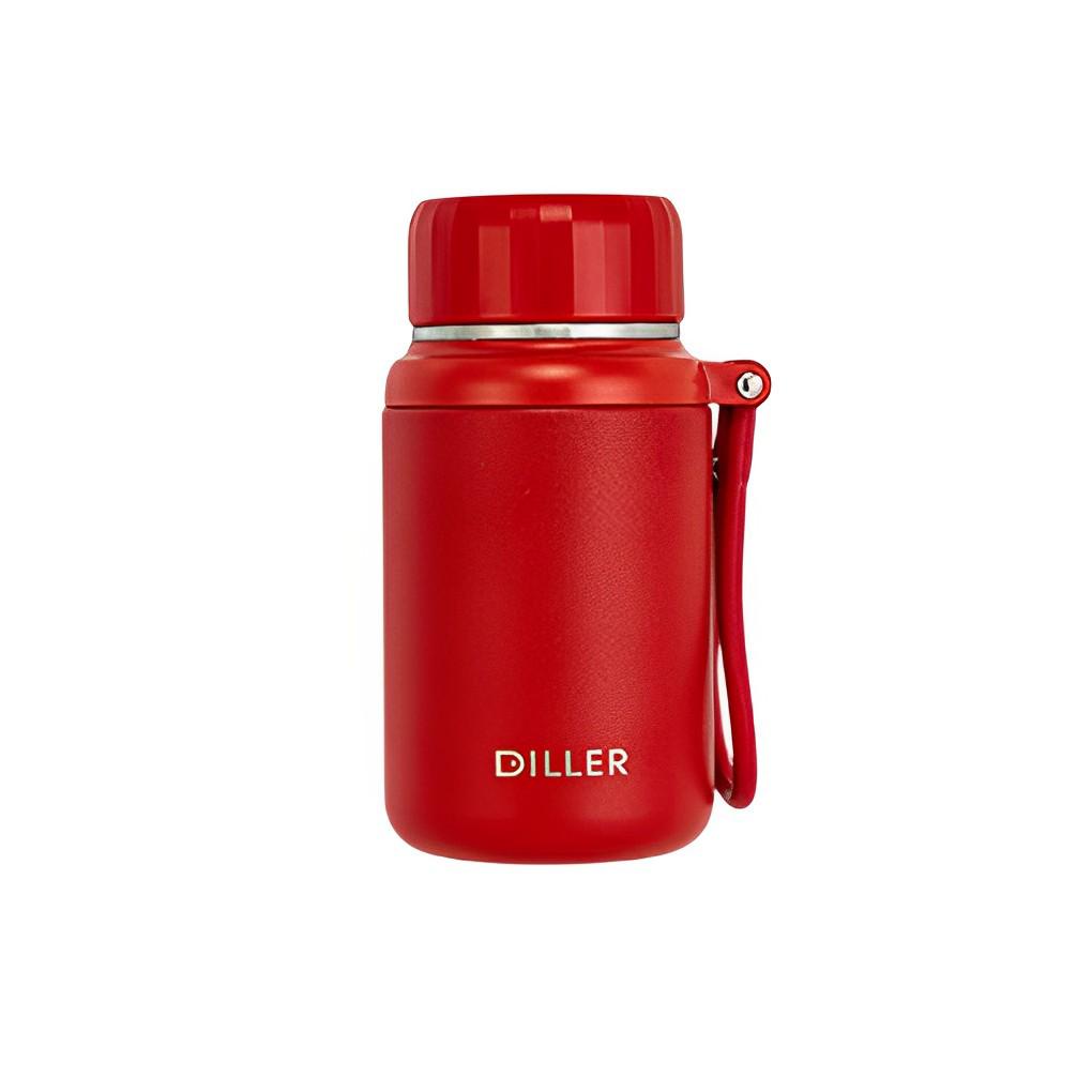 Stainless Steel Vacuum Warna Solid Mulut Lebar Dapat Dicuci Pengganti Isolasi Perjalanan Rumah Vakum Botol Air Flask