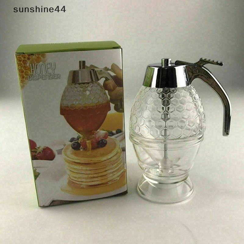 Sunshine Honey Storage Jar Ornament Bee Jar Toples Bumbu Transparan Toples Bumbu Dapur ID