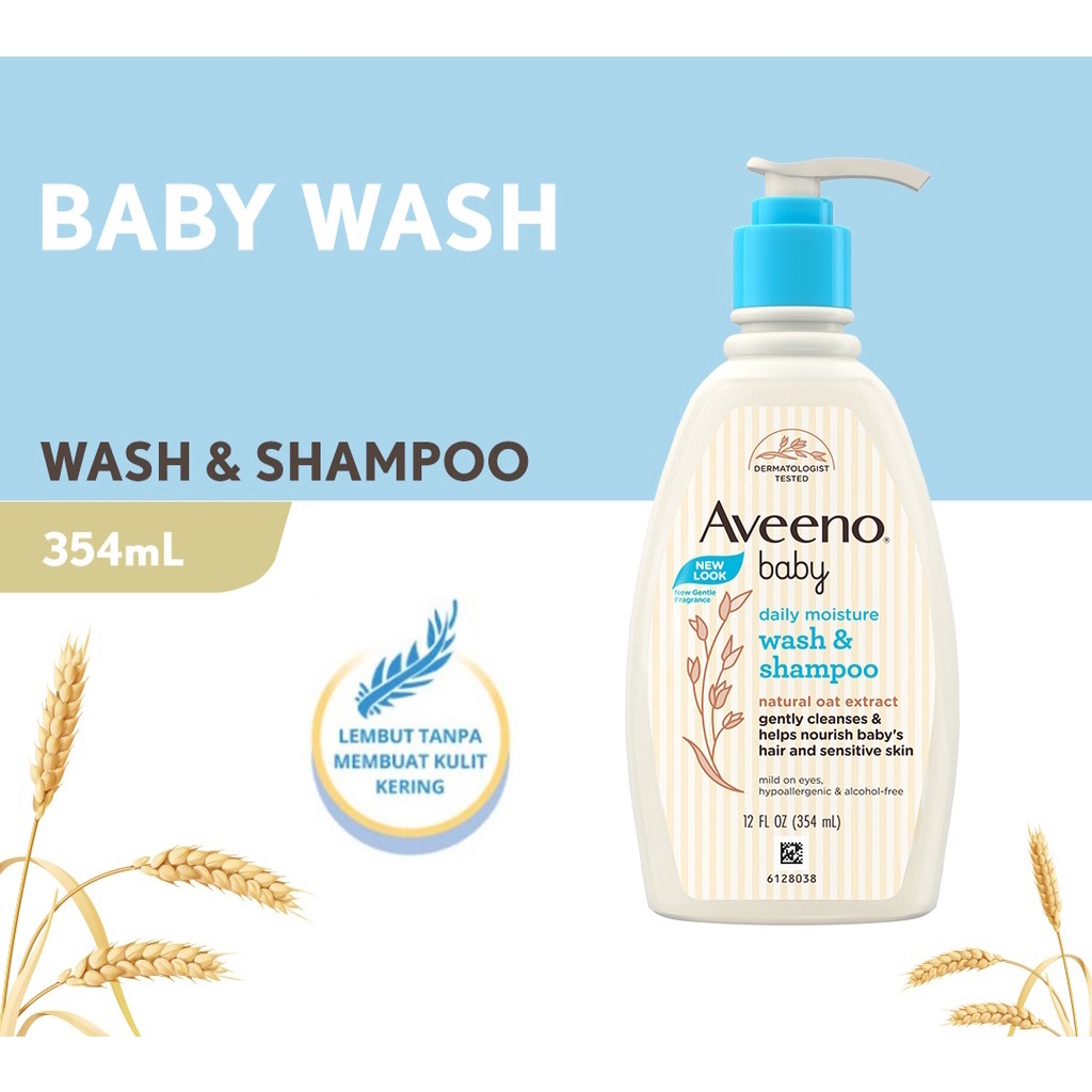 Aveeno Baby Daily Moisture Wash &amp; Shampoo