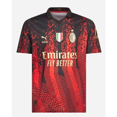 Jersey AC MILAN 2023 4th Full Printing