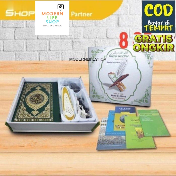 Bisa COD dan GRATIS Ongkir Al Quran Digital Read Pen PQ15 Alquran Readpen - 8GB Modernlifeshop Alqur