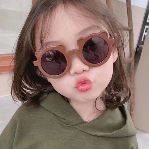 TIKTOK - D6156 Kacamata Anak Unisex / Kacamata Telinga Beruang F5294 / Kacamata Anak Fashion Terbaru / Kacamata Anak New Trend