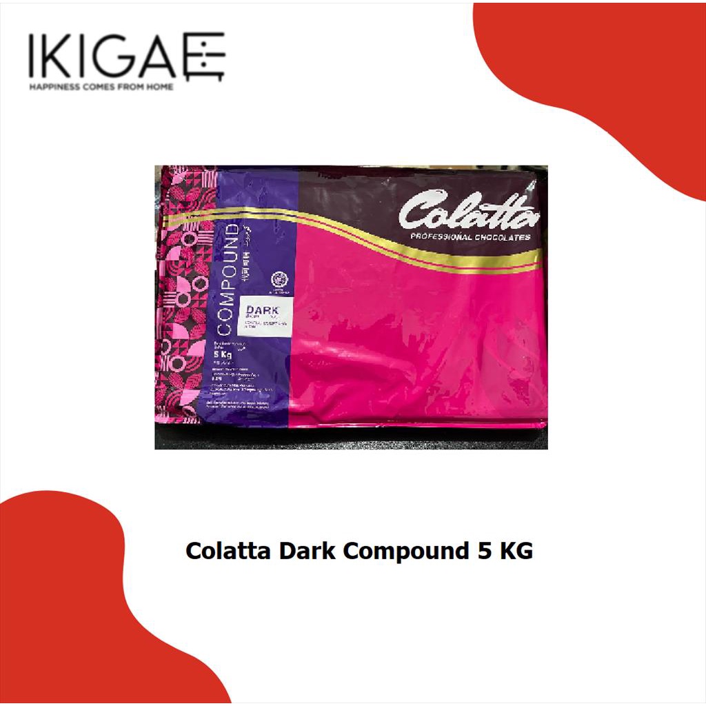 COKLAT COLATTA DARK COMPOUND 495 - 505 gr REPACK