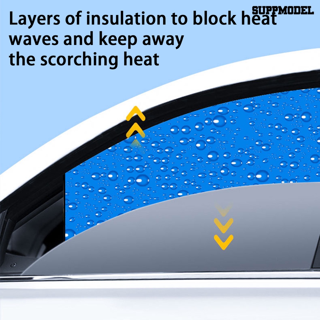 [SM Otomatis] Kerai Mobil Tahan Aus ic Adsorpsi Anti-ultraviolet Penyimpanan Nyaman Ditarik Perlindungan Matahari Dapat Digunakan Kembali Peneduh Matahari Mobil Tirai Jendela Samping Aksesori Mobil