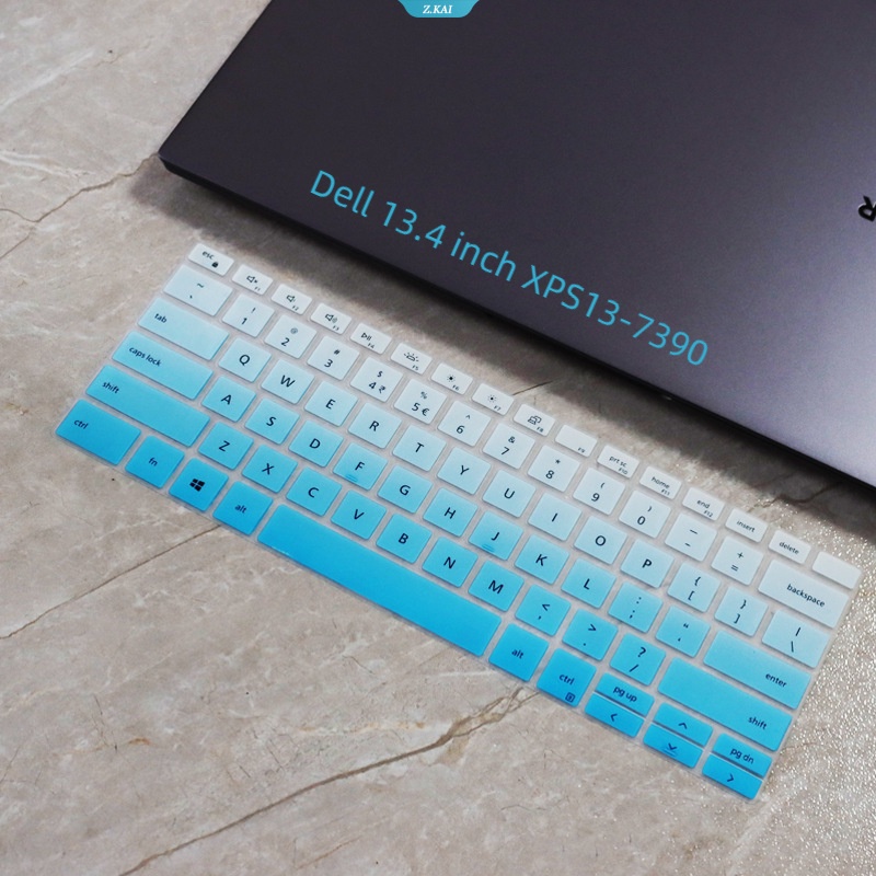 Cover Keyboard Laptop Untuk Dell 13.4 Inch XPS13-7390 Silikon Pelindung Kulit Film TPU Bening Film Silicone Cover [ZK]