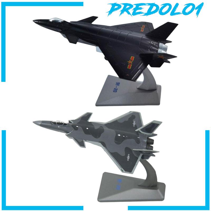 [Predolo1] Ornamen Pesawat Detail Halus Diecast Fighter Untuk Lemari TV Cafe Rak Buku