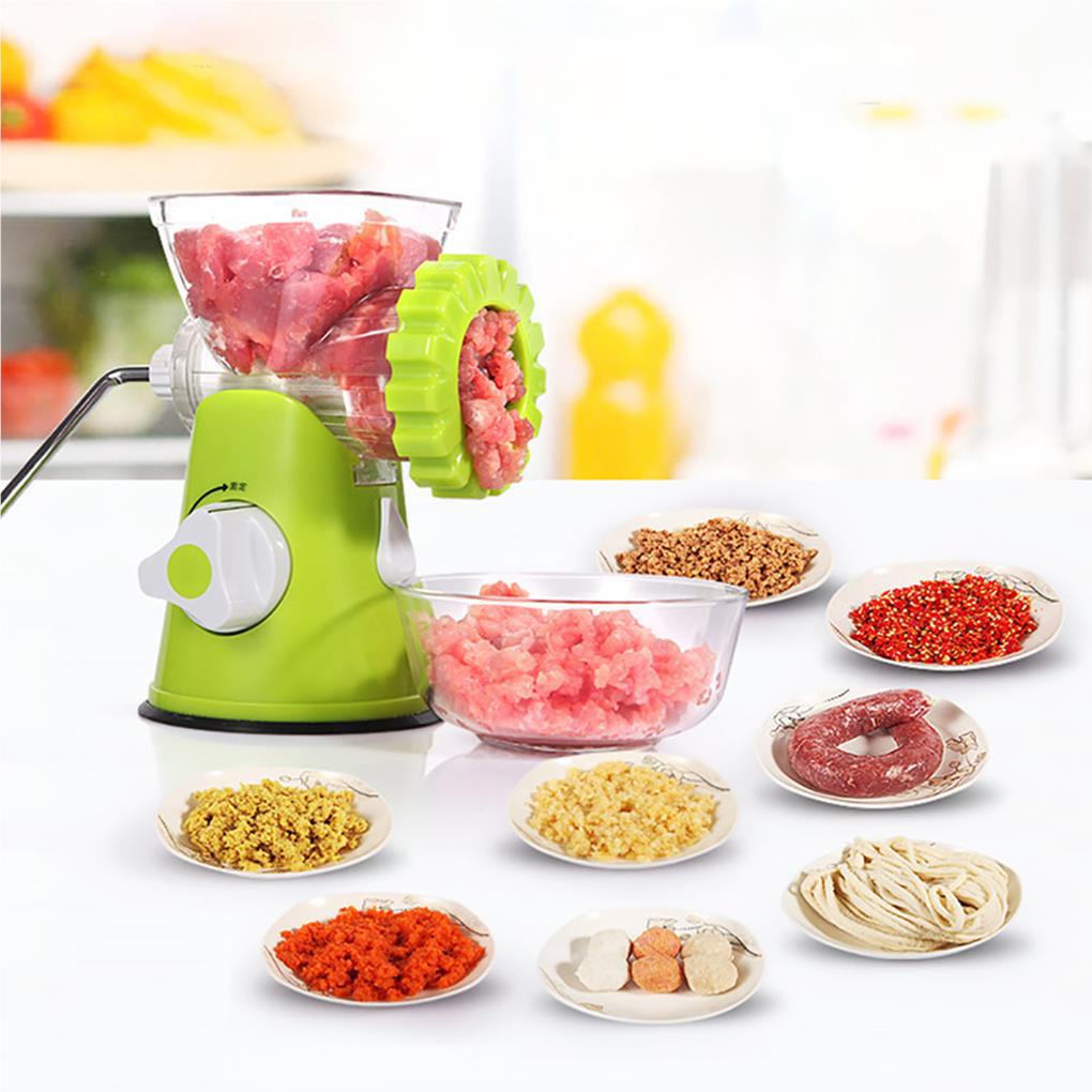 Penggiling Daging Manual Dapur Multifungsi Penggiling Sayur Mincer Grinder Pasta Maker