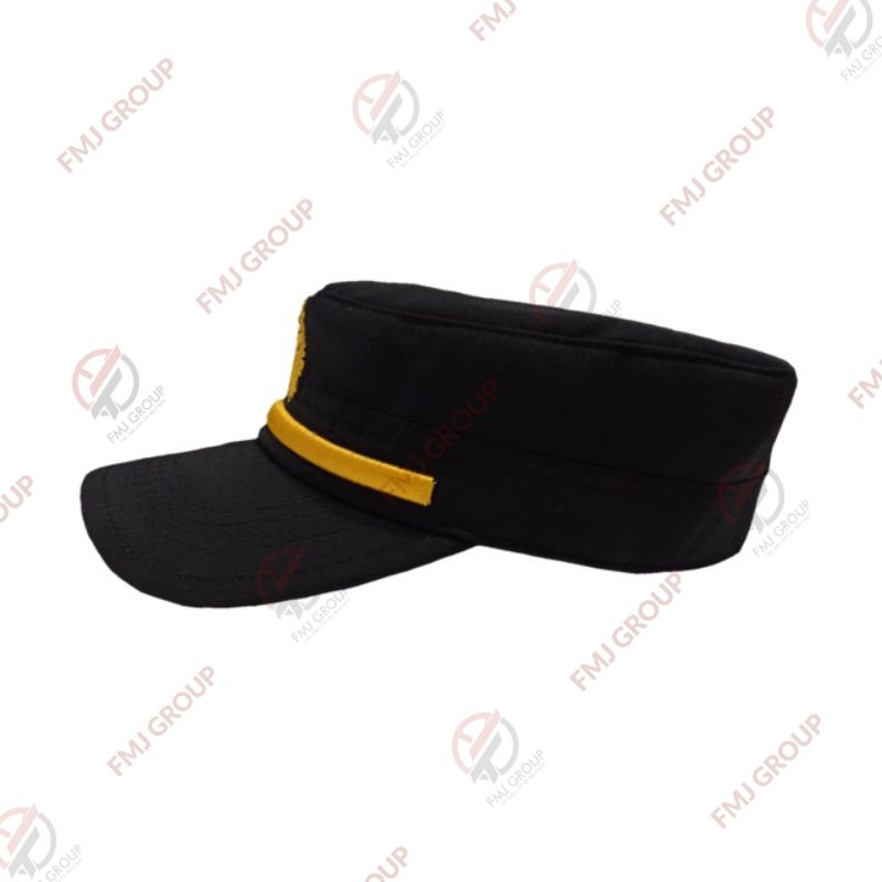 Topi Komando Pama Polri Ripstop Coklat Kopi