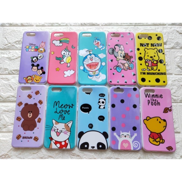 For Vivo Y91C Non Finger SoftCase Casing Gambar Motif Karakter Luci SoftCase Casing Cover