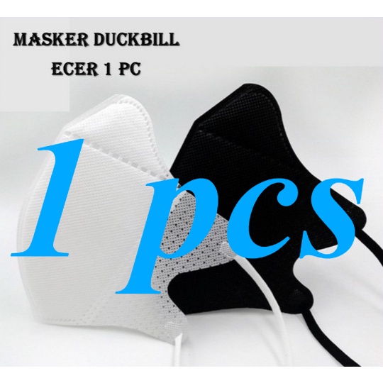 Masker Duckbill Facemask Eceran 1 pc Kemenkes