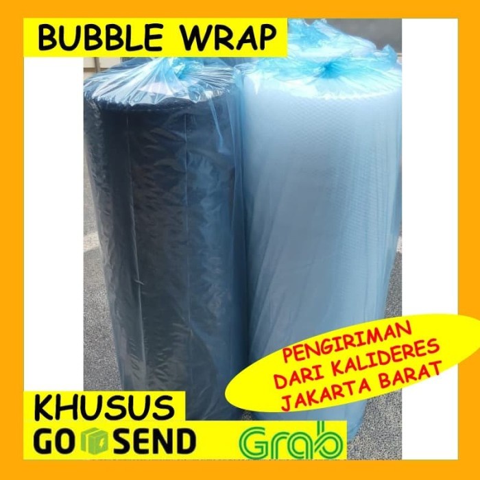 

ARS04 BUBBLE WRAP 125CM X 50M MURAH - PENGIRIMAN GOSEND / GRAB INSTANT ONLY - Hitam