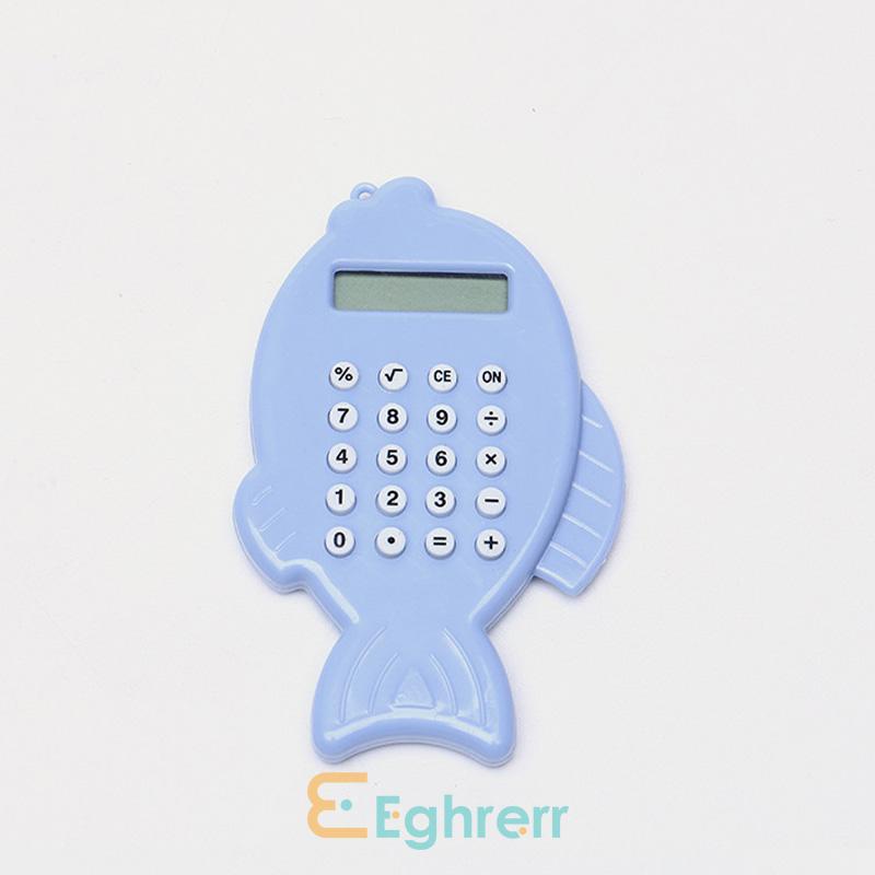

✨EG-Kalkulator Mini Lucu Berwarna-warni Kalkulator Gantungan Kunci Ikan Kreatif 8 digit-Eghrerr