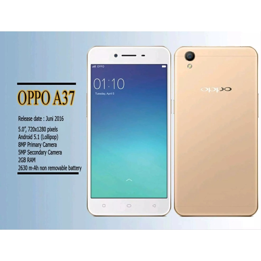 OPPO A37 3/32GB SMARTPHONE MURAH BARU  GARANSI