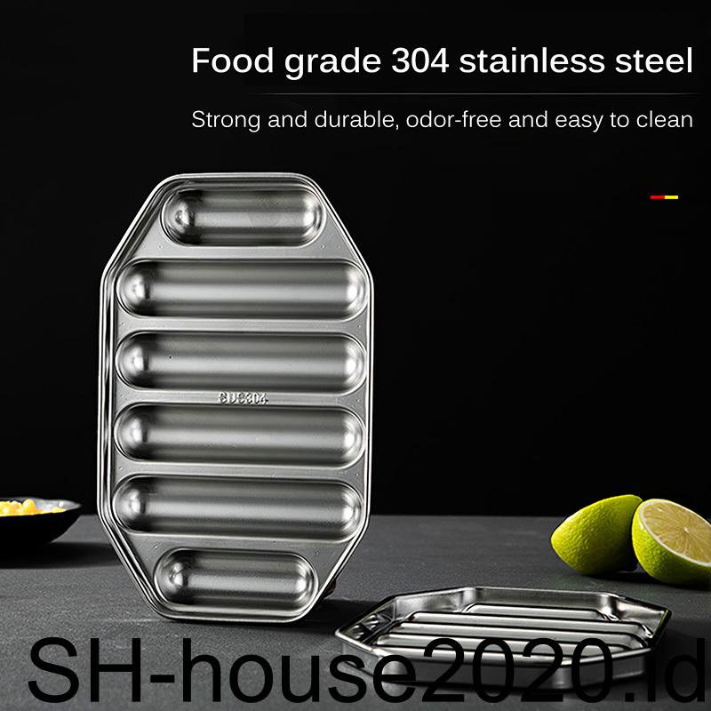 Cetakan Sosis DIY Stainless Steel Anti Karat Kotak Kue Sosis Tahan Lama