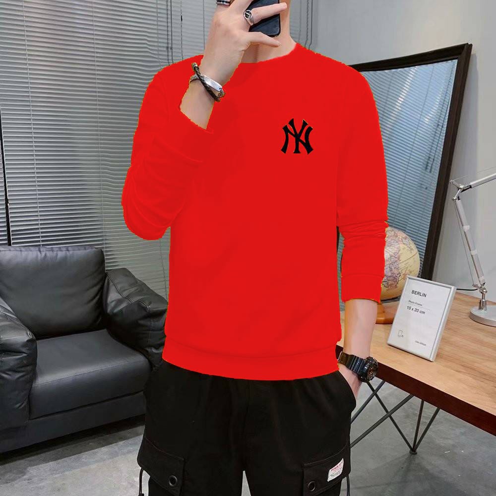 COD/DS2/ KAOS DISTRO PRIA LENGAN PANJANG NY NEWYORK BAJU PRIA LENGAN PANJANG  BAHAN BABYTERRY