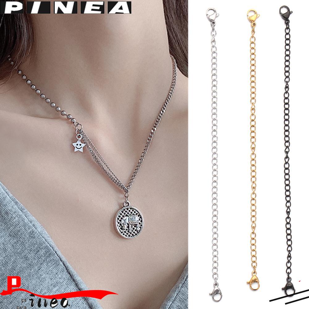 Rantai Extender Pengaman Perhiasan Kalung Gelang Lobster lock 3 &quot;/ 6&quot;