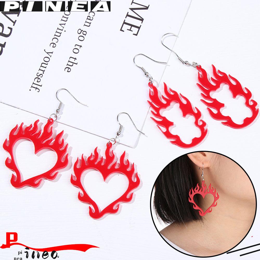 Hadiah Anting Api Nanas Kepribadian Kreatif Akrilik