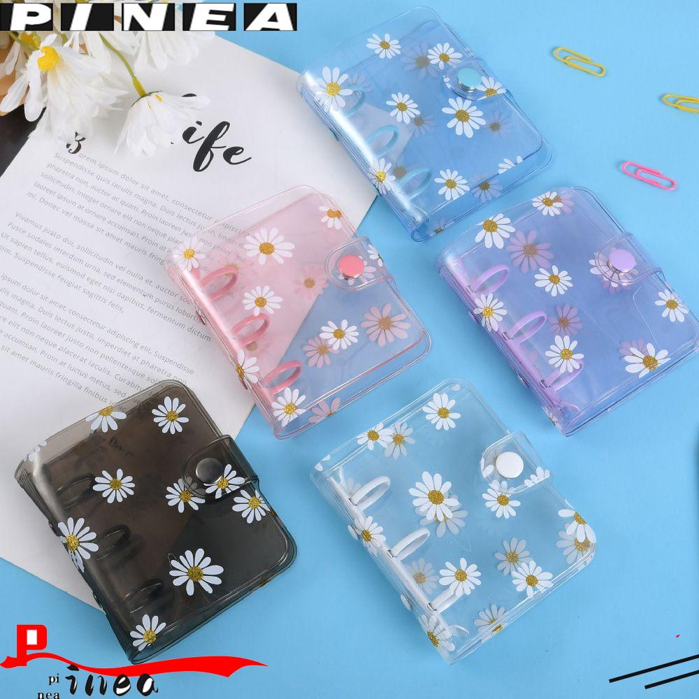 Nanas Notebook Cover Kreatif Alat Tulis Tangan Akun Diary Bunga Daisy Diary Buku Longgar-Daun Isi Ulang