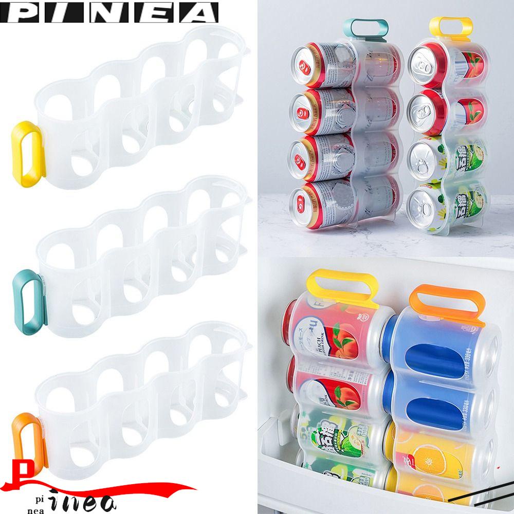 Dispenser Tempat Minuman Botol Bir Nanas Anti Jatuh Hemat Ruang Susun Rapi Alat Rak Minuman Kulkas Storage Organizer