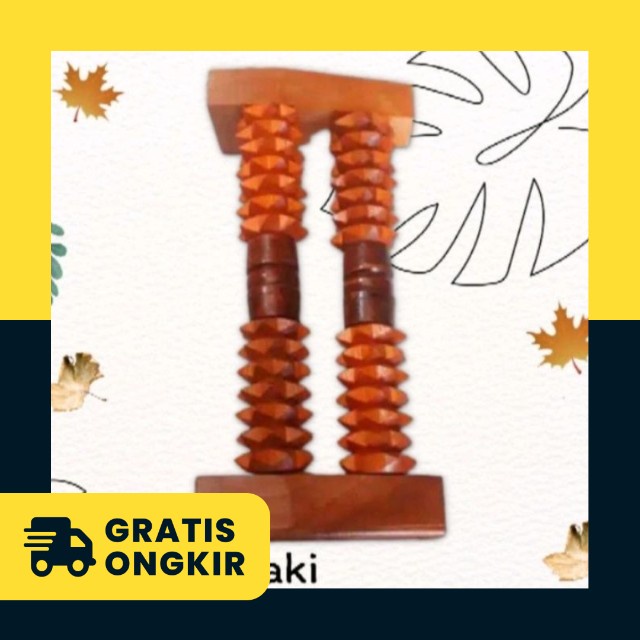 alat pijat kayu terapi kaki doble