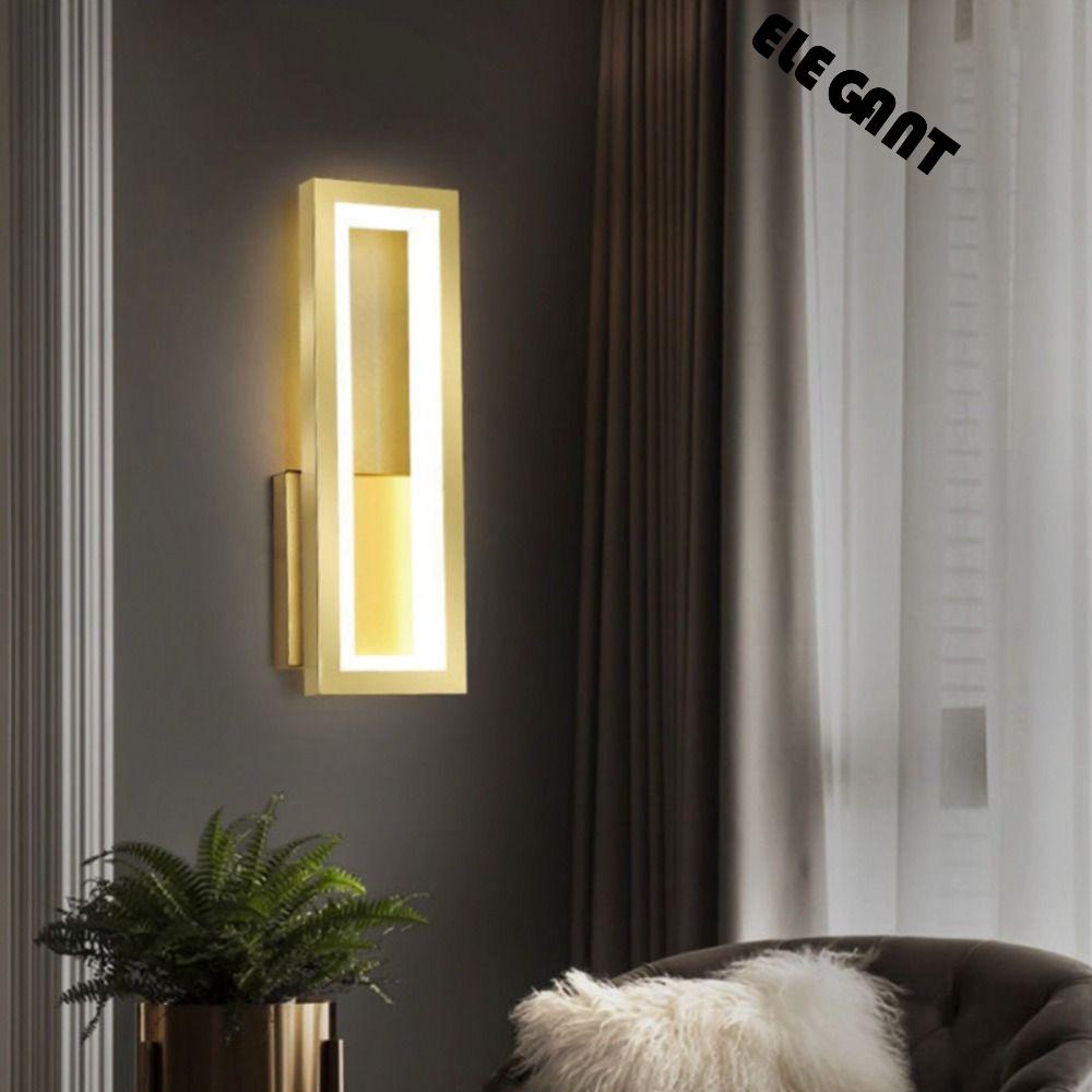 [Elegan] Lampu Dinding Kreatif Minimalis Pencahayaan Samping Tempat Tidur Ruang Tamu Dekorasi Modern LED Light