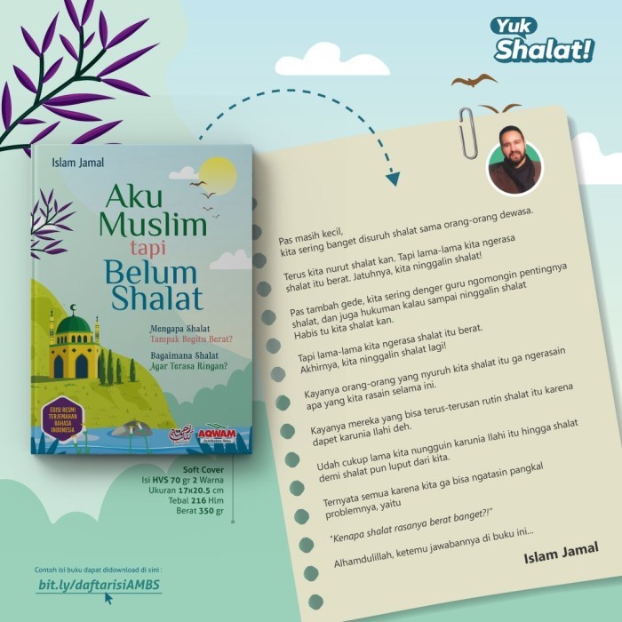 Buku Aku Muslim Tapi Belum Shalat - Aqwam