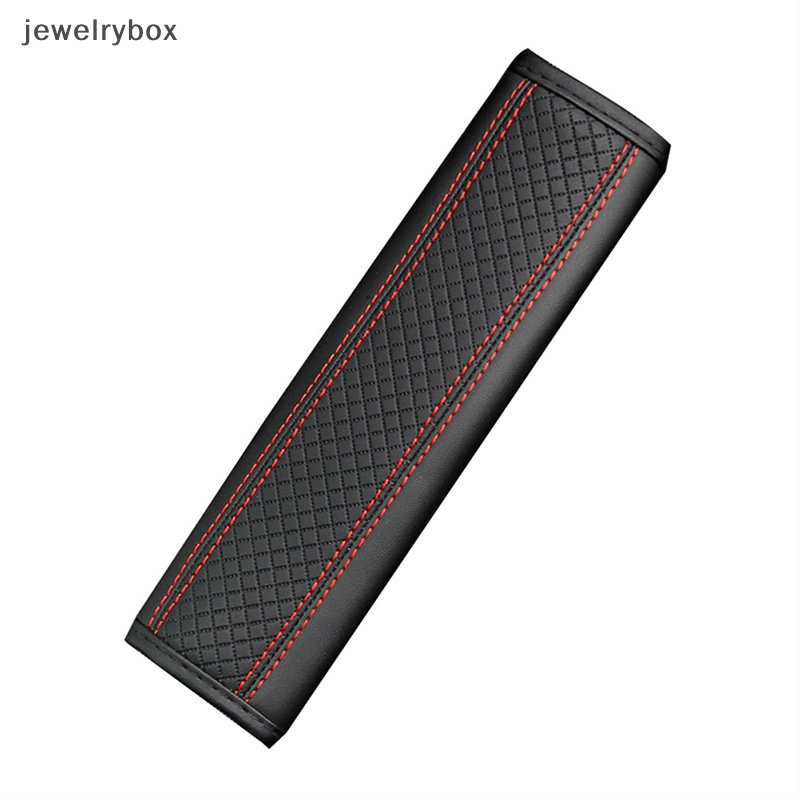 [jewelrybox] Fiber Kulit Timbul Sabuk Pengaman Bantalan Bahu Sarung Jok Mobil Safety Belt Butik