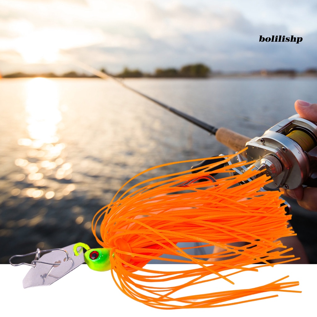 Bo-8cm/10.8g Umpan Pancing Dengan Jenggot Warna Cerah Kait Tajam Kekuatan Tinggi Simulasi Tinggi Fishing Tackle Reusable Wobblers Lures Spinners Sendok Umpan Perlengkapan Memancing