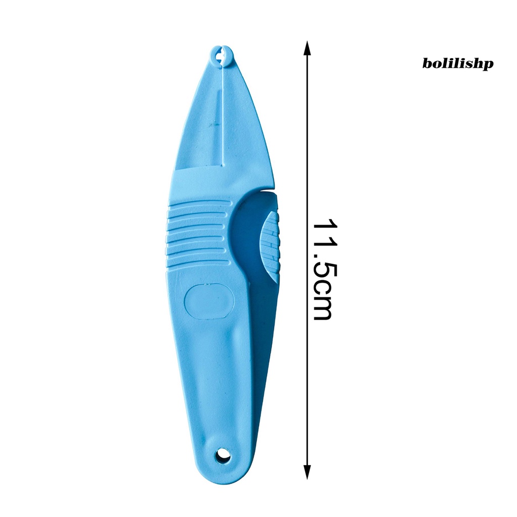 Bo-115mm/18g Alat Cacing Tanah Kokoh Mudah Dibawa Tahan Aus Klip Fleksibel Cacing Tanah Mini Outdoor Alat Pancing