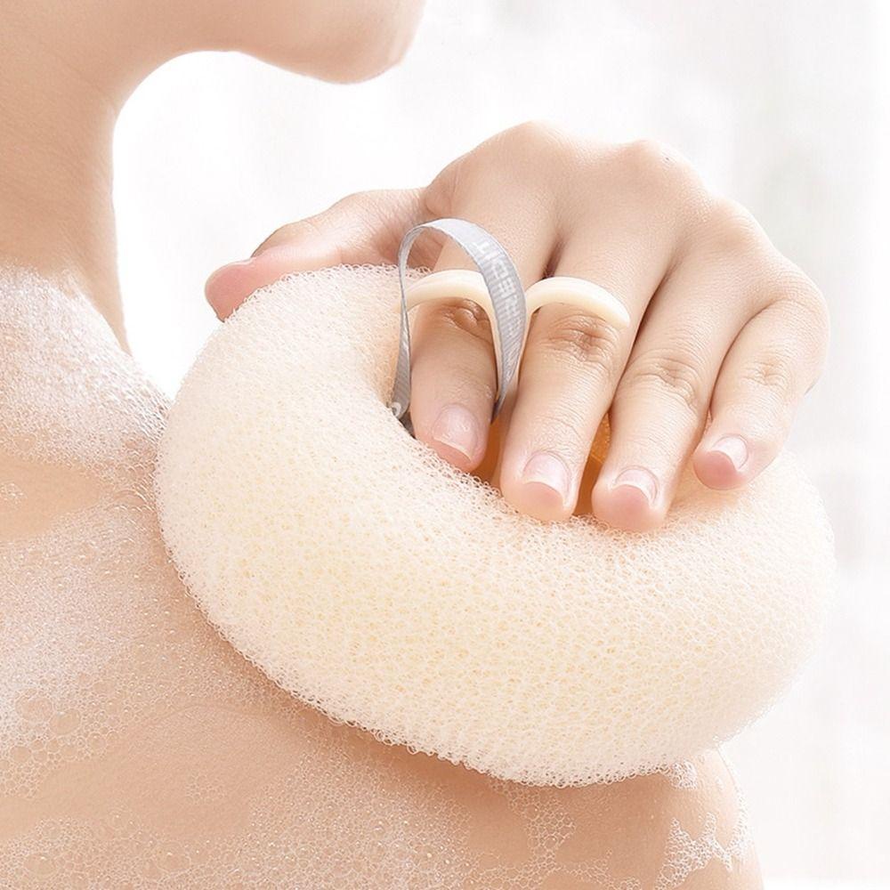 Chookyy 3PCS Bath Ball Perlengkapan Kamar Mandi Shower Mandi Bubble Pembersih Tubuh Bunga Mandi Gosok