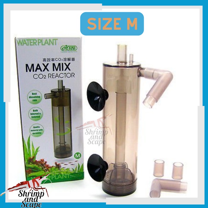 ISTA Mix Max CO2 Reactor Size M Pemecah Gelembung CO2 Pelarut CO2