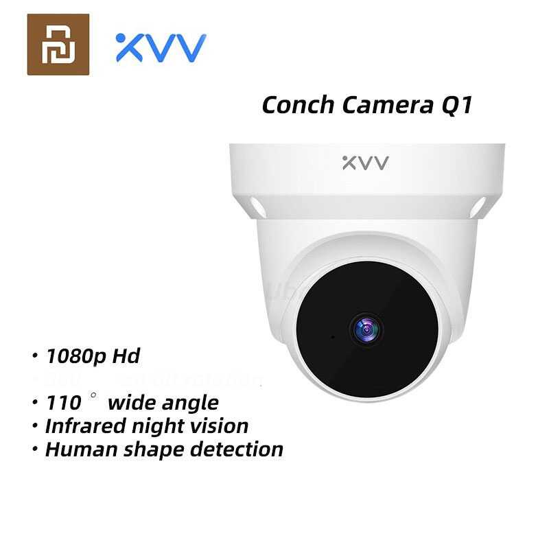 IP Camera Kamera CCTV wifi Mini Xiaovv PTZ Smart Camera 1080P - XVV-3620S-Q1