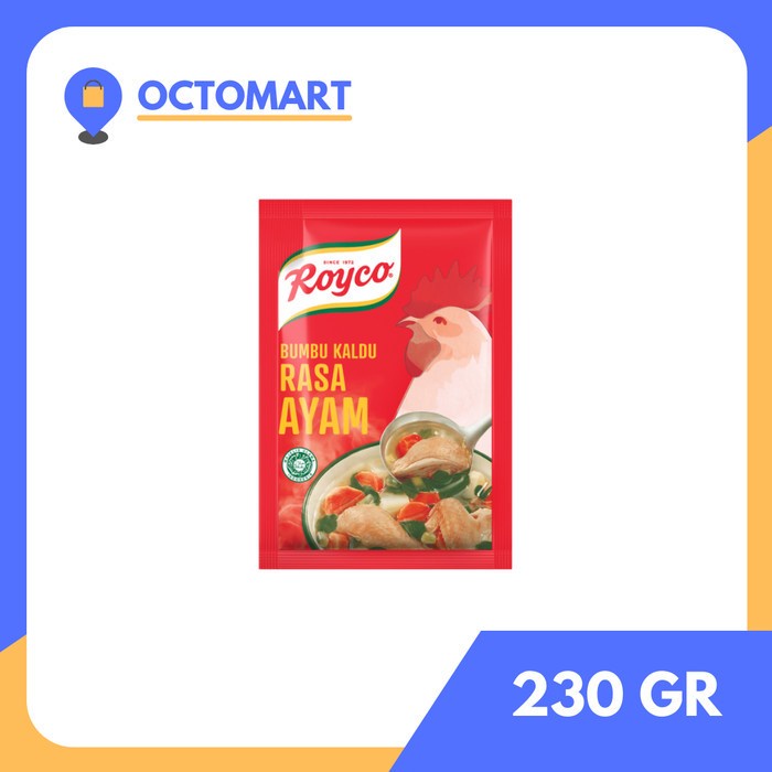 

ROYCO Bumbu Kaldu Rasa Ayam 220gr / 220g / 220 / 230g / 230gr / 230 gram