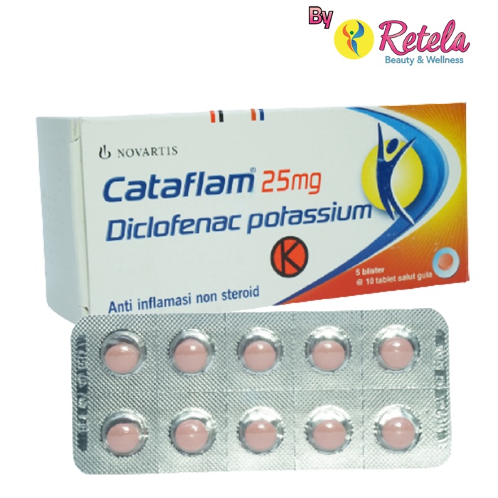 CATAFLAM 25 MG 1 BLISTER 10 TABLET