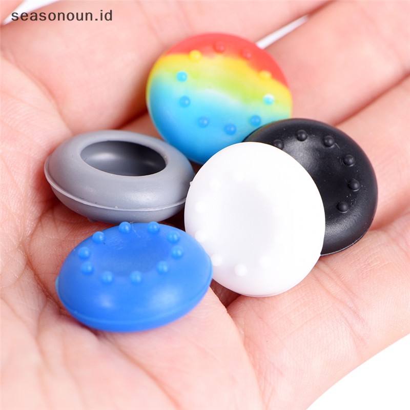 Seasonoun 10XAna Controller Silicone Cap Cover Thumb Stick Grip Untuk PS3 PS4 XBOX 360.