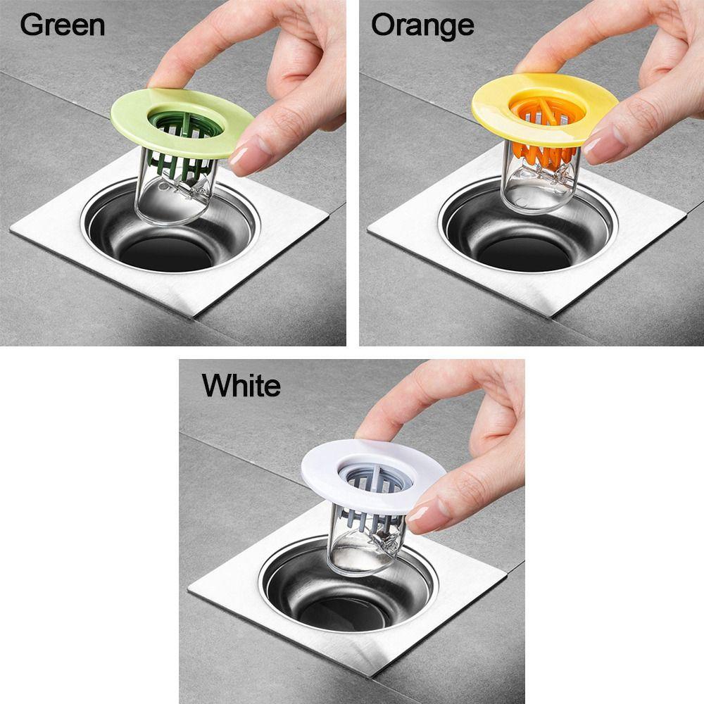 Populer Floor Drain Core Dapur Berguna Stopper Selokan Insect Proof Shower Drainer Anti Bau