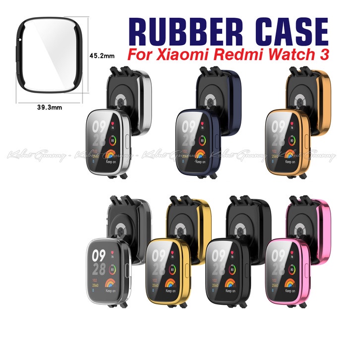 Bumper Shell Rubber Case TPU For Redmi Watch 3 Mi Watch 3