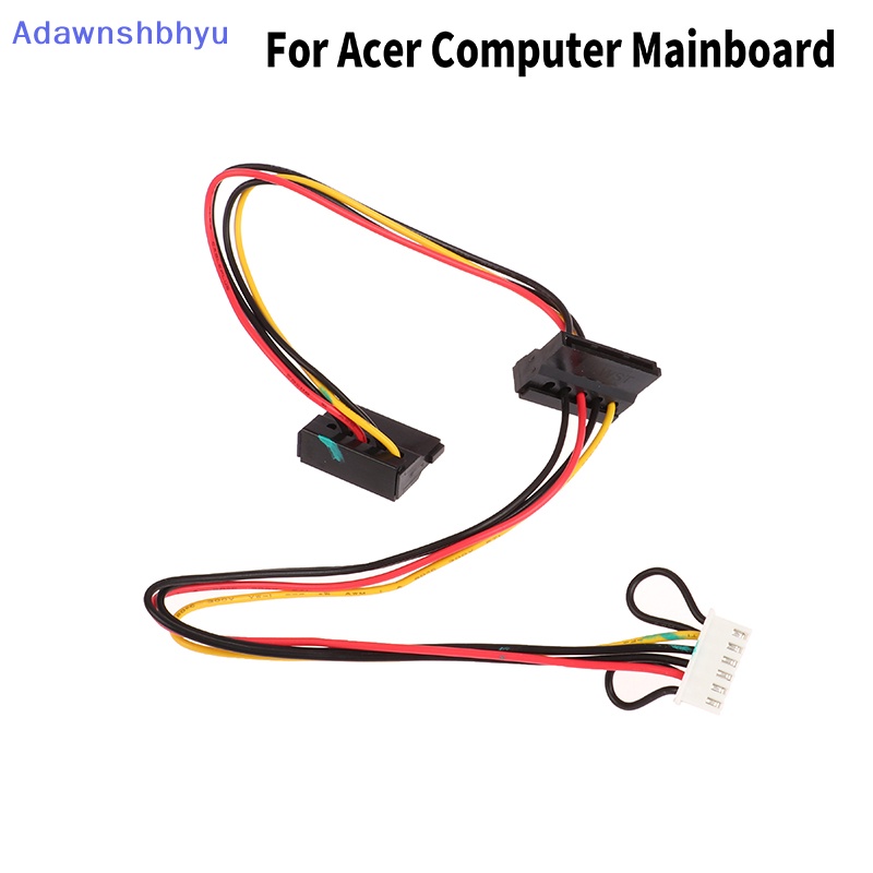 Conector Kabel Power Socket SATA HDD Adhyu 6Pin Ke 2-Port Untuk Acer Mainboard Komputer ID