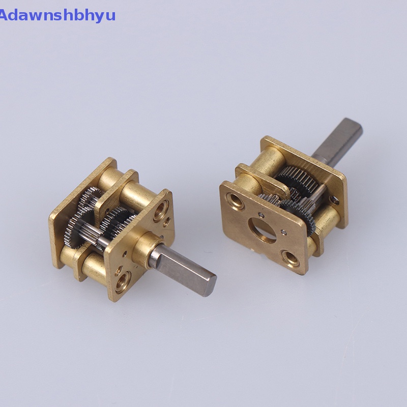 Adhyu 2pcs All metal gear reducer N20 reducer gearbox Bagian Motor N20 Geared Motor ID