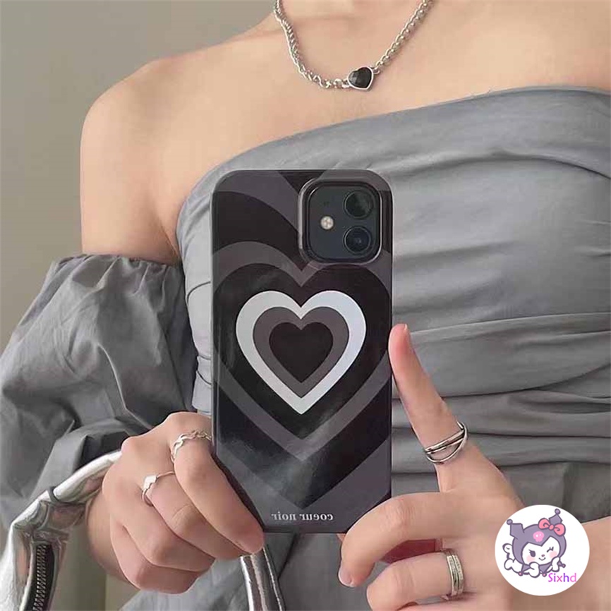 IPHONE Kompatibel Untuk Iphone14 13 12 11 Pro Max SE 2020 X Xr Xs Max8 7 6Plus Permen Casing Cinta Hati Silikon Casing Ponsel Lembut Anti Jatuh Pelindung TPU Cover XJJJJ