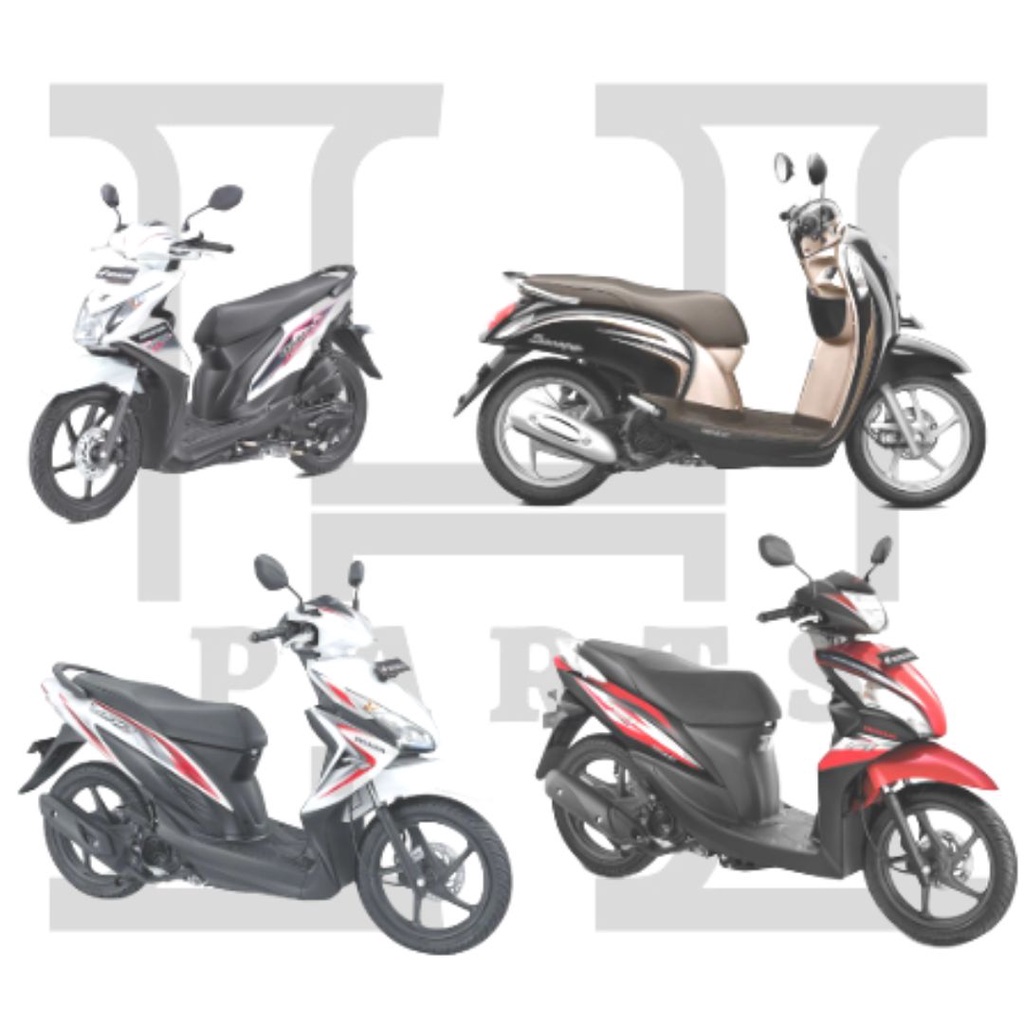 VBELT VAN BELT KIT BEAT FI SCOOPY FI SPACY FI TAHUN 2012-2014 ORIGINAL AHM