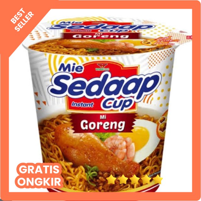 Mie SEDAAP Cup All Variant- Per Cup
