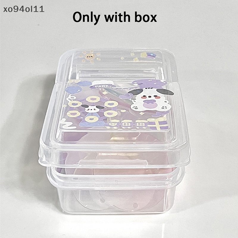 Xo 1PCS Collection Container Case Plastik Kotak Penyimpanan Transparan Kotak Penyimpanan Bening Kecil Dengan Tutup Perhiasan Finishing Aksesoris OL